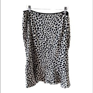PAPELL BOUTIQUE EVENING ANIMAL PRINT SKIRT